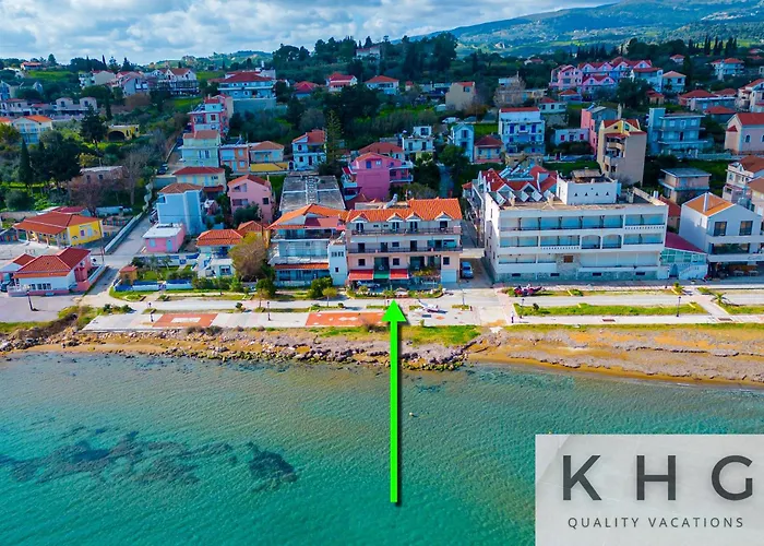 Zoi's Sea View In 3* Lixouri